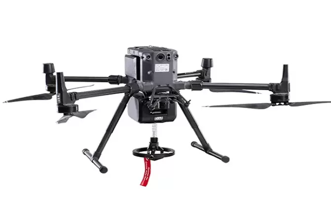 How Is A Drone Winch Controlled During Precision Lifts?