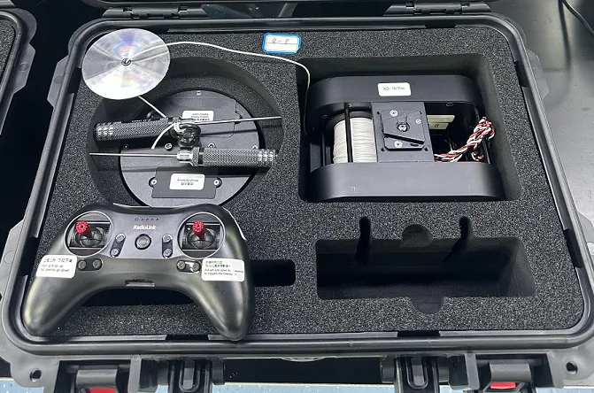 Rain-Ready Drone Payload Winch System for Safer UAV Deliveries