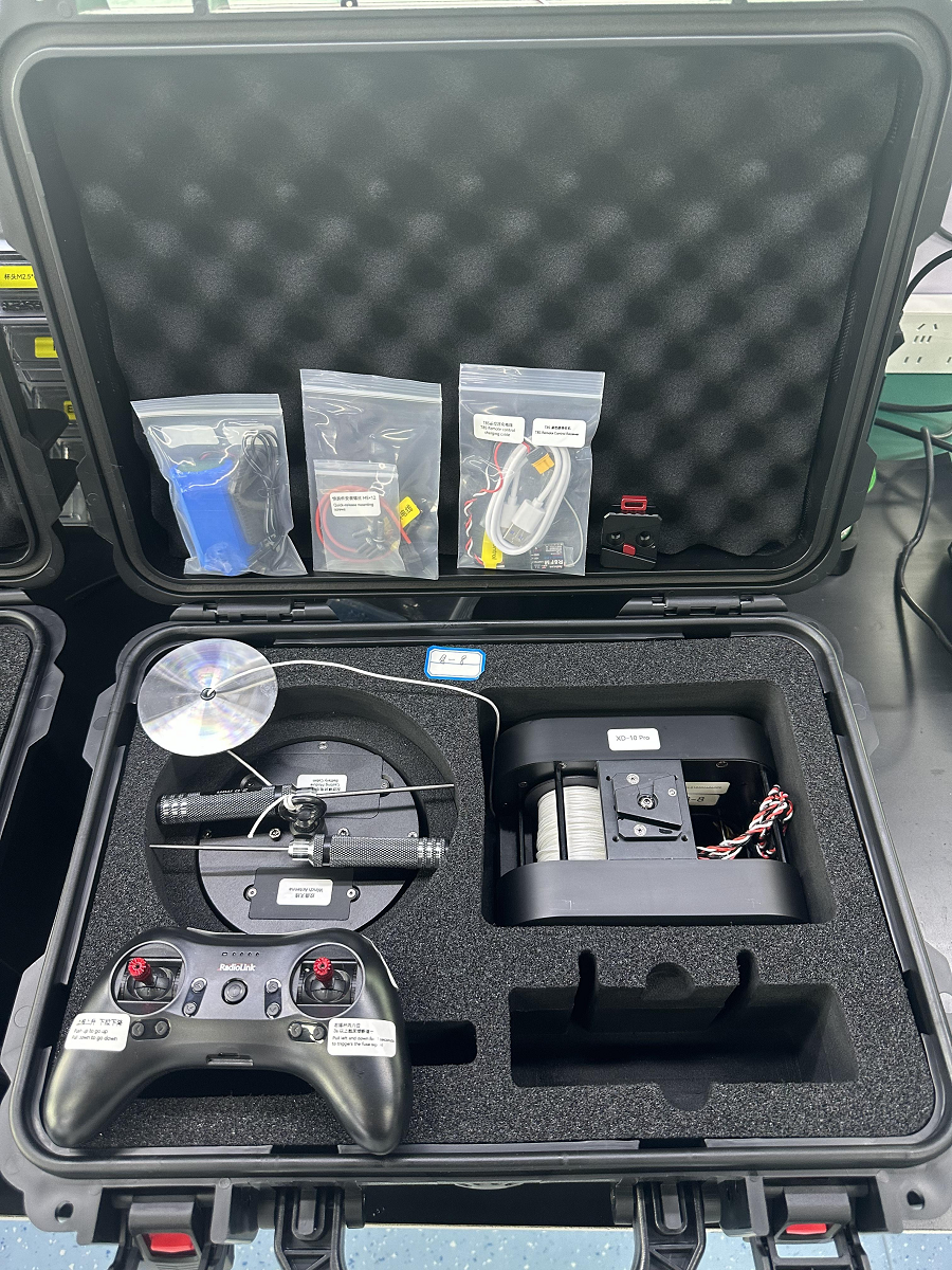 Rain-Ready Drone Payload Winch System for Safer UAV Deliveries